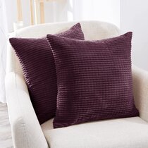 Dark best sale purple pillows